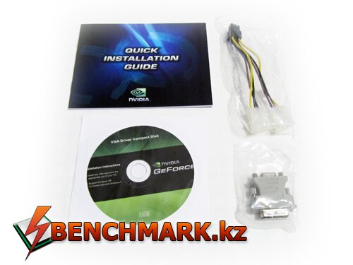 Palit GeForce GTX 465 - комплектация