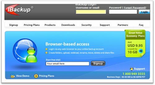 IBackup - онлайн сервис для бэкапа данных IBackup - онлайн сервис для бэкапа данных