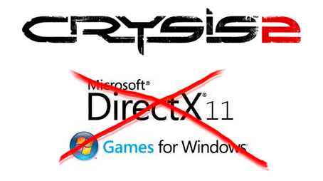 Crysis 2 остался без DirectX 11